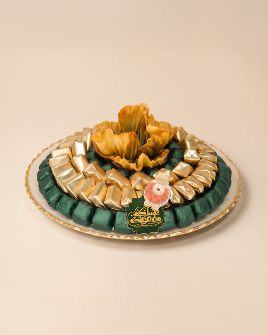 Round Glass Tray
