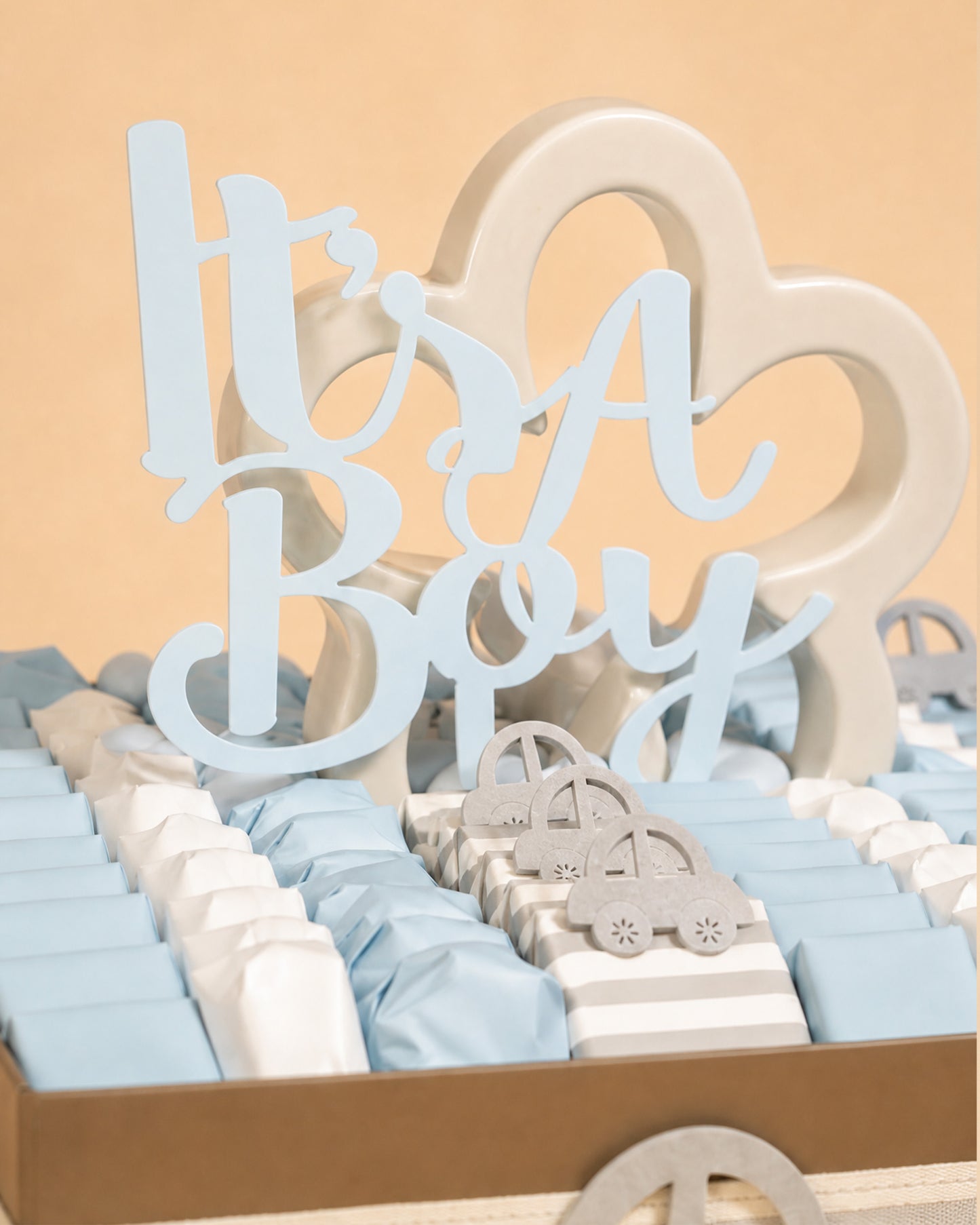 It's a Boy Newborn Tray