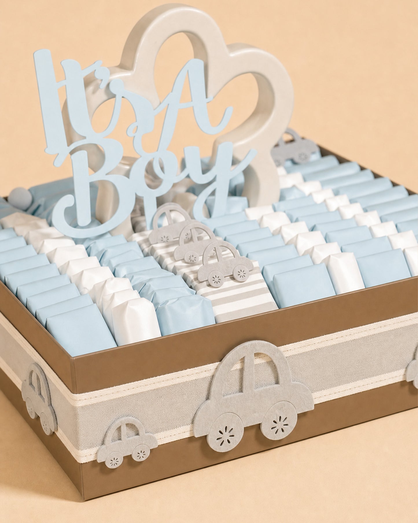 It's a Boy Newborn Tray