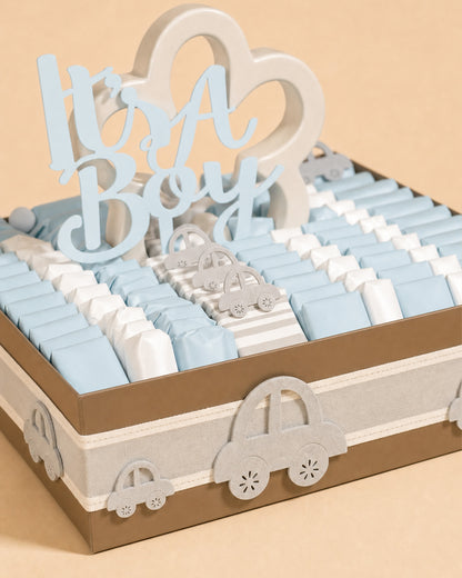 It's a Boy Newborn Tray