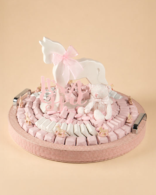 Baby Girl Celebration Tray
