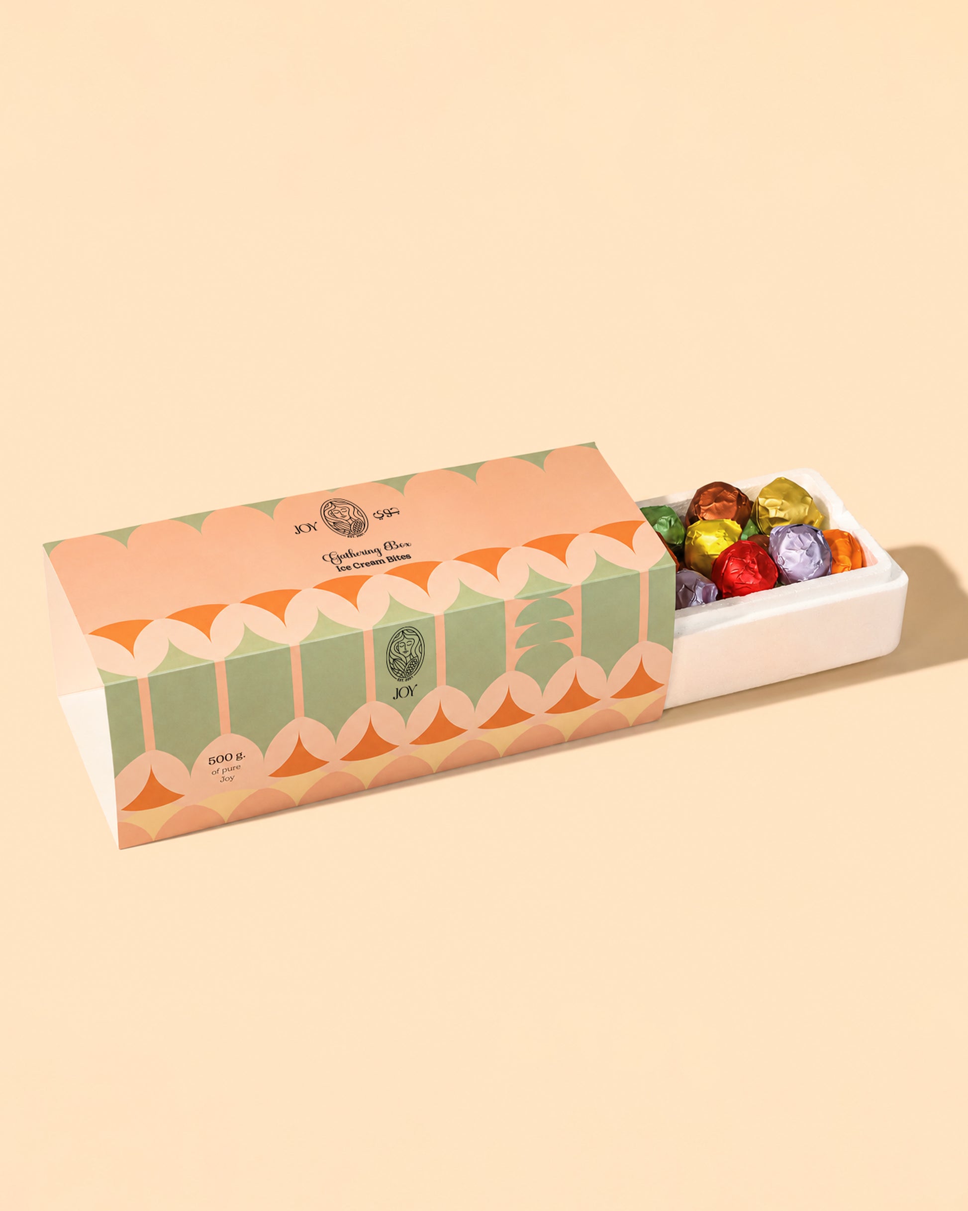 Ice Cream Box of 35 Pieces - 500G by Joy Chocolate