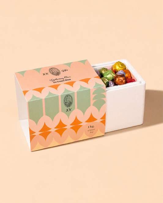 Ice Cream Box of 70 Pieces - 1 KG by Joy Chocolate