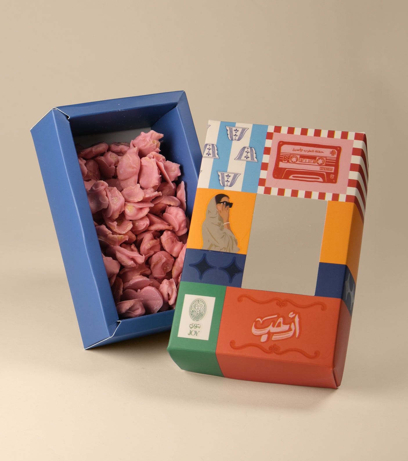Cornflakes Strawberry - 200g by Joy Chocolate — detail